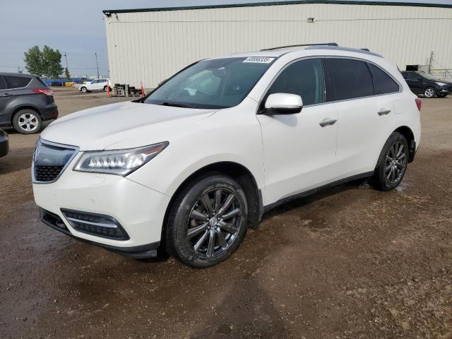 2014 ACURA MDX ADVANCE   à vendre chez Copart AB - CALGARY