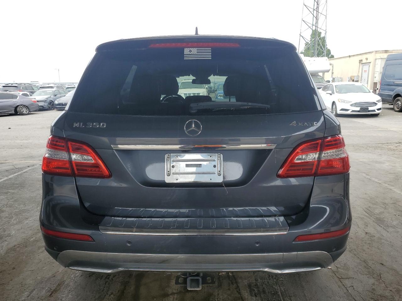 2012 Mercedes-Benz Ml 350 4Matic VIN: 4JGDA5HB0CA036699 Lot: 62399825