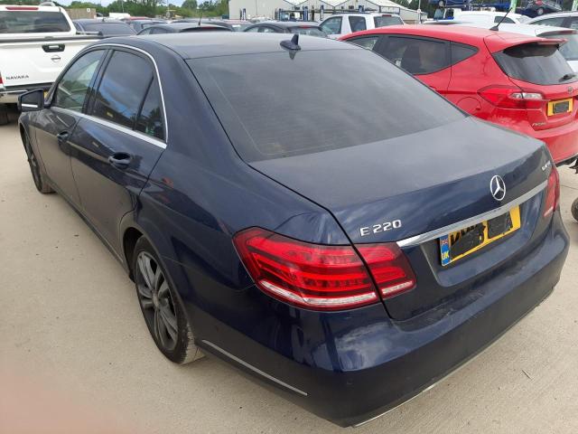 2016 MERCEDES BENZ E220 SE BL