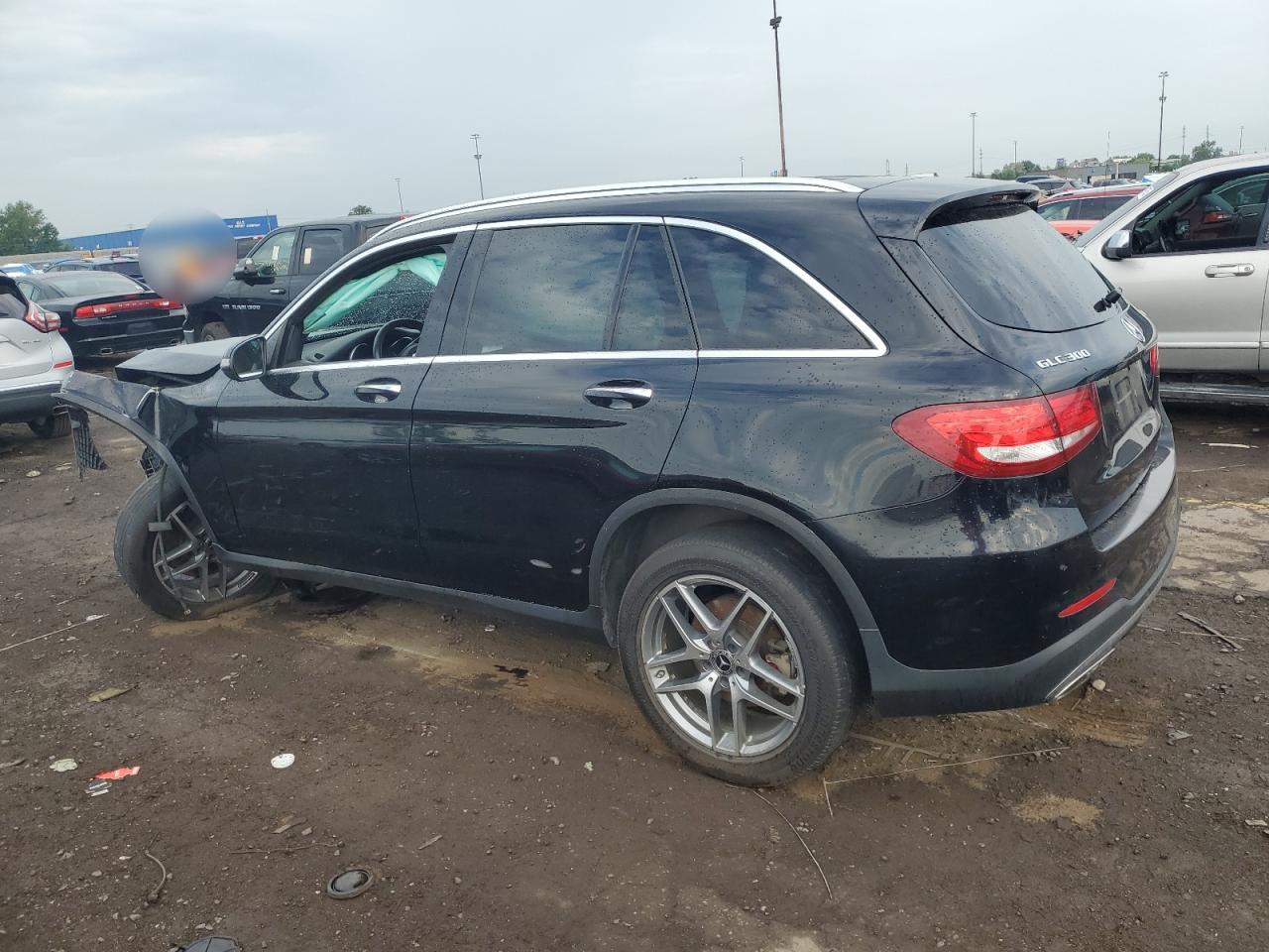 2018 Mercedes-Benz Glc 300 4Matic black null gas WDC0G4KB1JV067822 photo #3