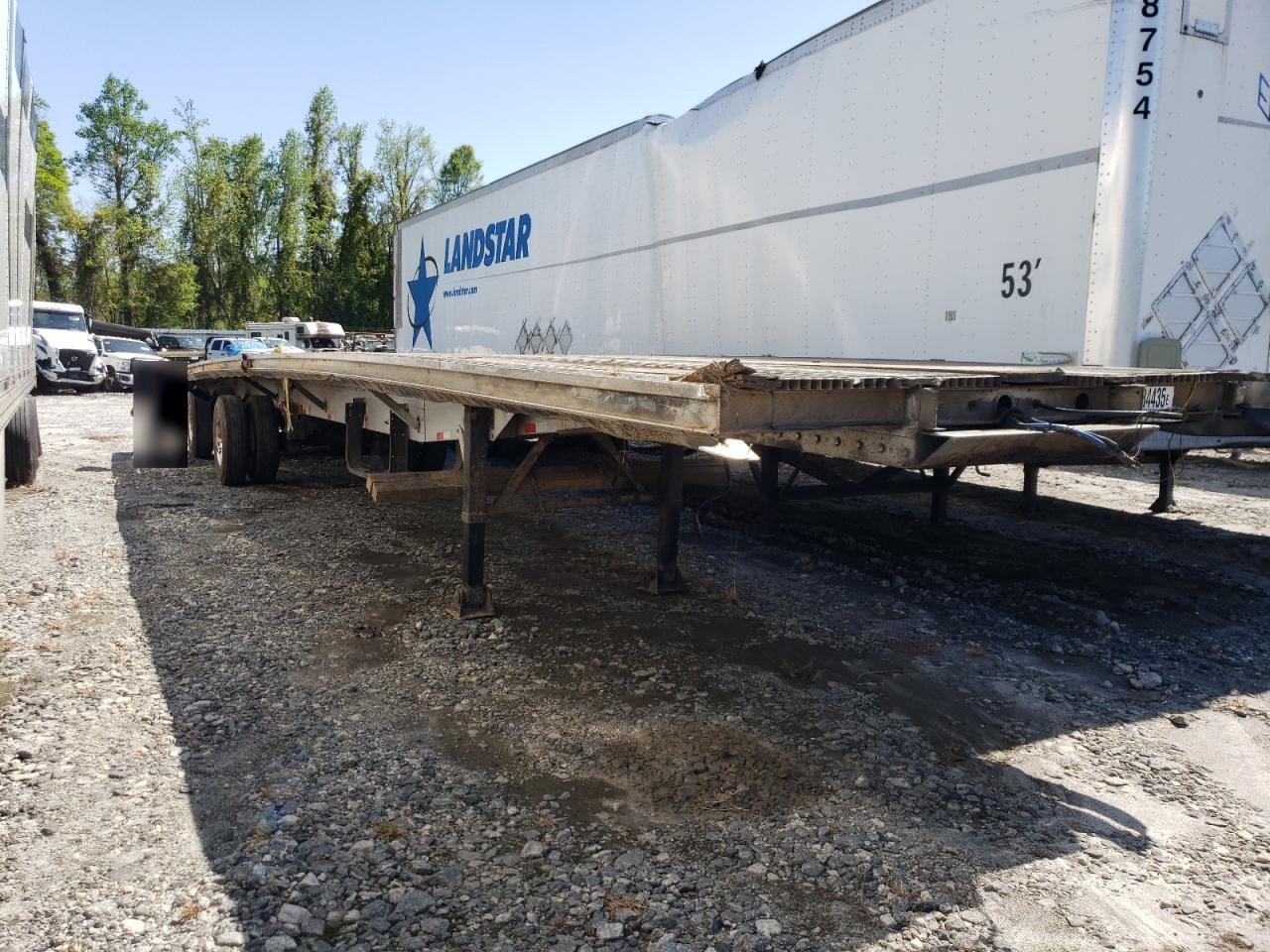 2002 Reitnouer Flatbed Trailer იყიდება Spartanburg-ში, SC - Water/Flood