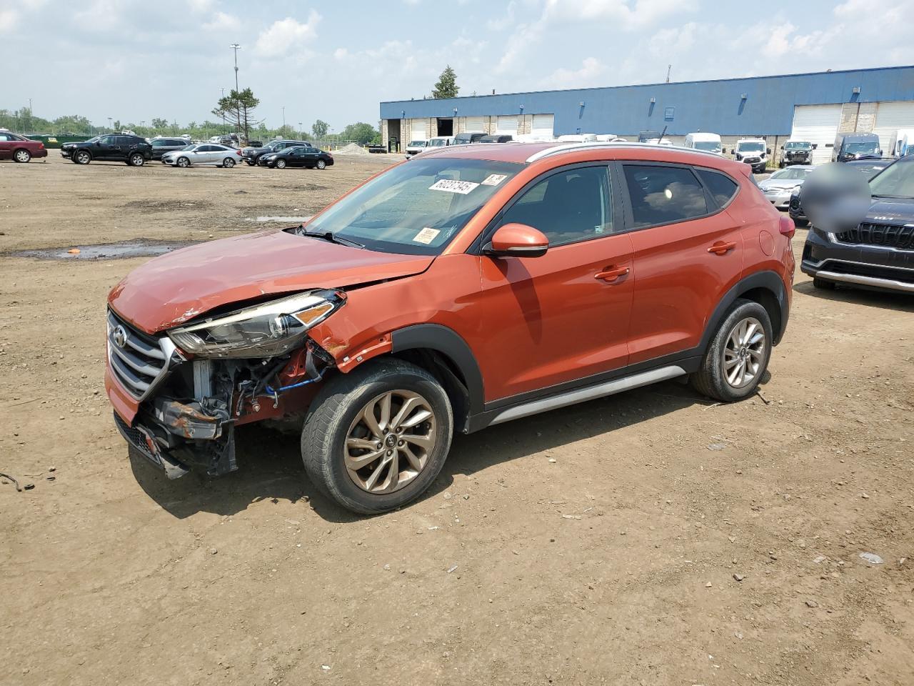 2017 Hyundai Tucson Limited на продаже в Woodhaven, MI - Front End