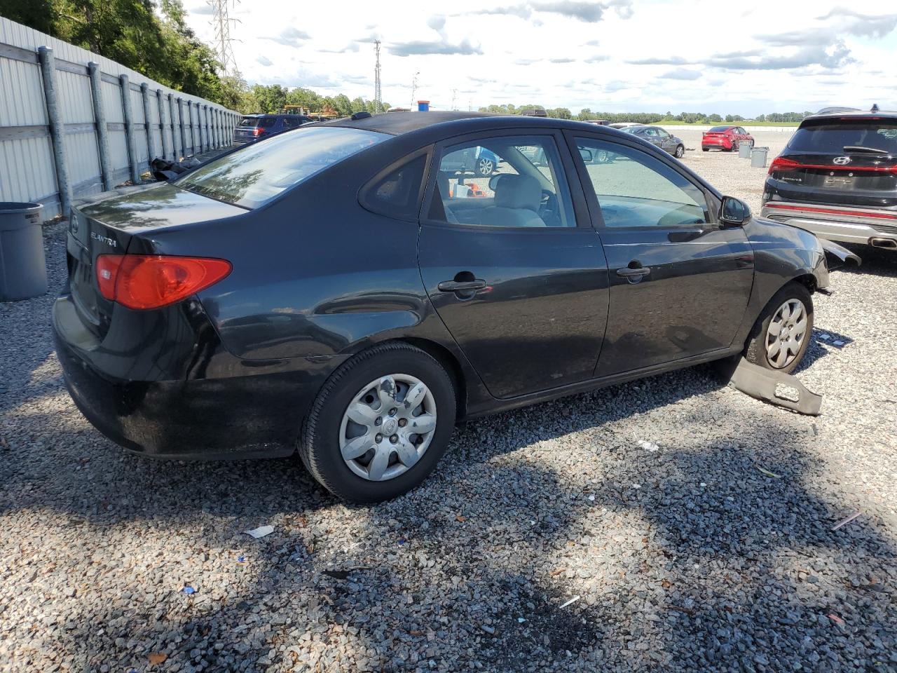 HYUNDAI ELANTRA 2008 VIN KMHDU46D48U344390 zdjęcie 3