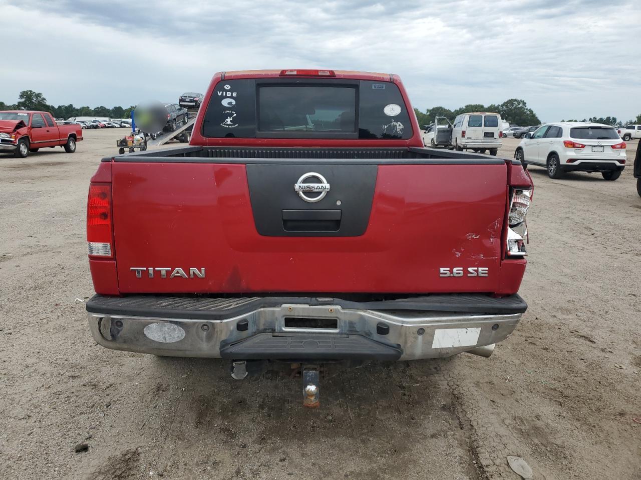 2007 Nissan Titan Xe VIN: 1N6BA07A17N220925 Lot: 61739425