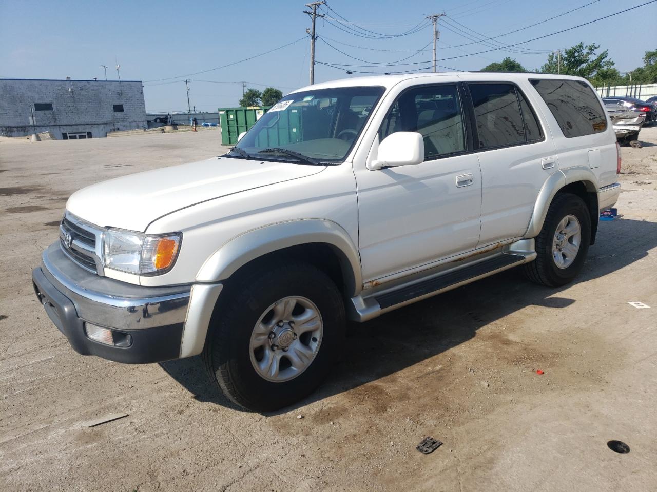 TOYOTA 4RUNNER 2000 VIN JT3HN86R1Y0298888
