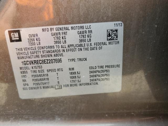 2014 CHEVROLET SILVERADO K1500 LT  