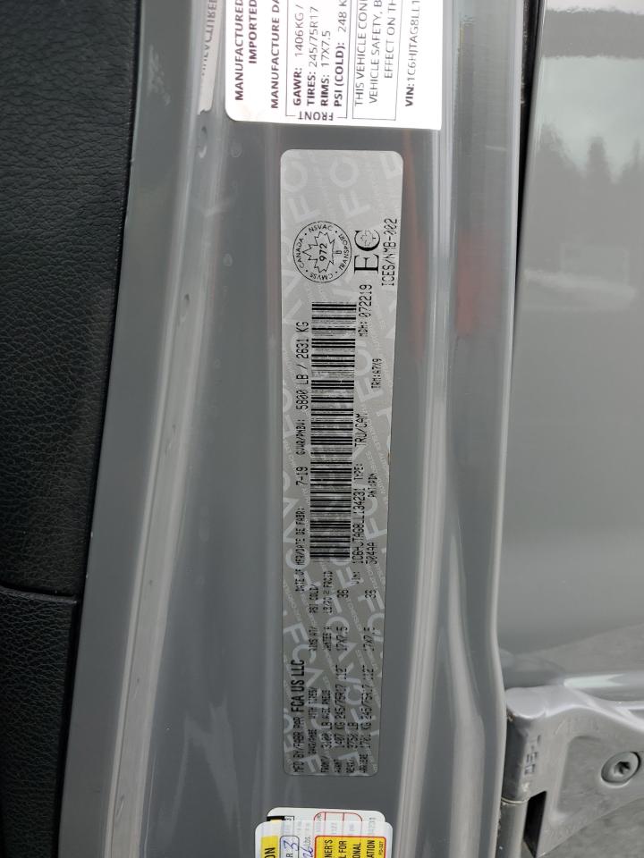 JEEP GLADIATOR 2020 VIN 1C6HJTAG8LL134231 photo 12