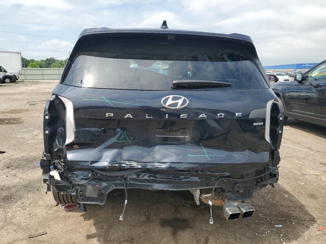 2023 Hyundai Palisade Calligraphy VIN: KM8R7DGE6PU598721 Lot: 61636755