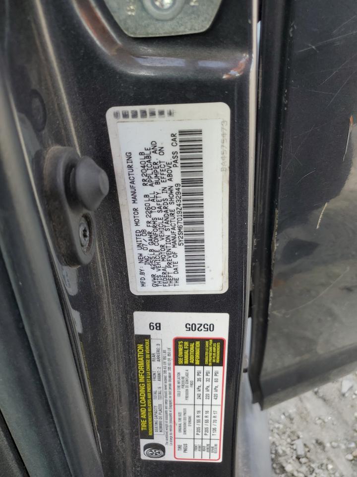 2009 Pontiac Vibe VIN: 5Y2SM67019Z432949 Lot: 61208245