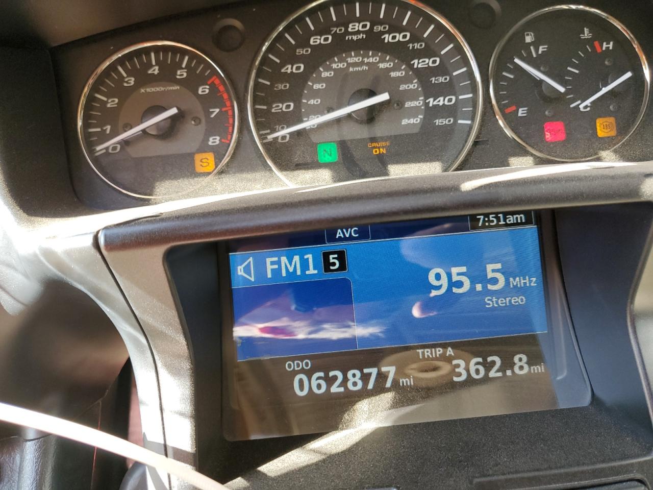 2016 Honda Gl1800 Abs VIN: JH2SC68N6GK200342 Lot: 59805985