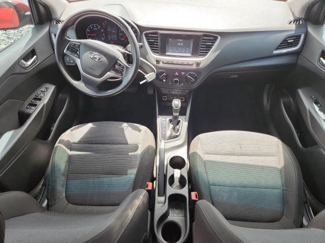  HYUNDAI ACCENT 2018 Czerwony