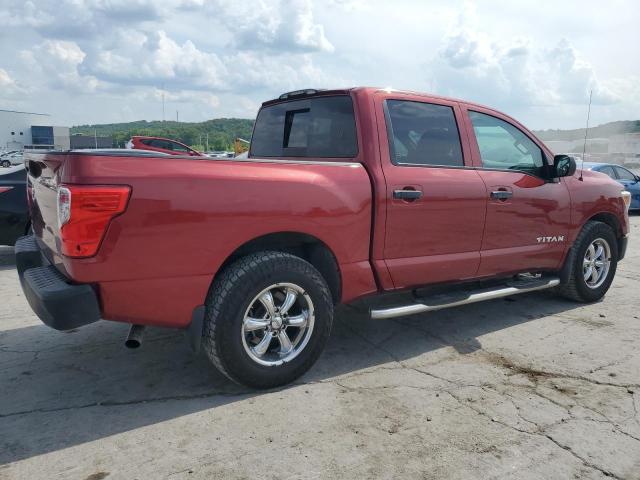  NISSAN TITAN 2017 Red