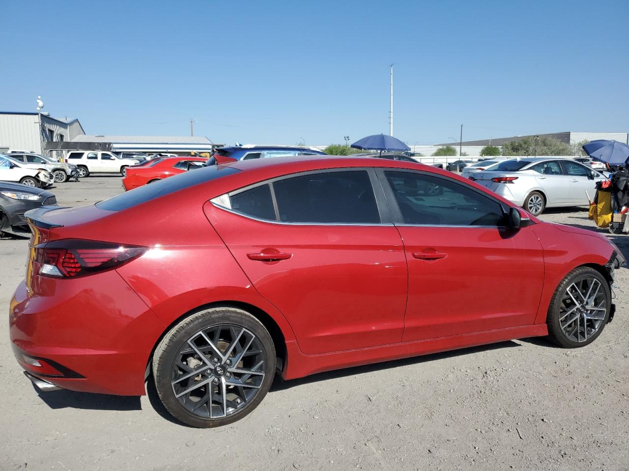 HYUNDAI ELANTRA 2020 VIN KMHD04LB7LU100045 zdjęcie 3