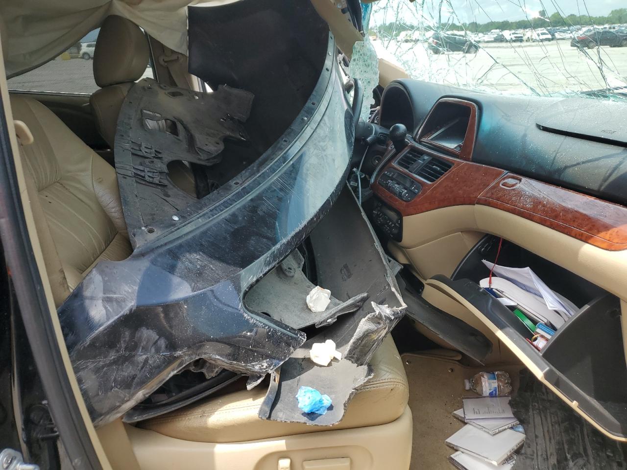 2008 Honda Odyssey Exl VIN: 5FNRL38708B010879 Lot: 63062935