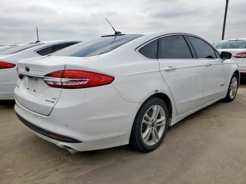  FORD FUSION 2018 Білий
