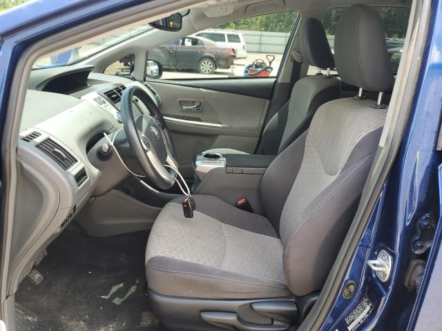  TOYOTA PRIUS 2014 Granatowy