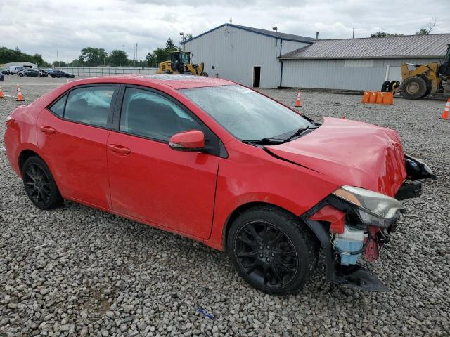 Sedans TOYOTA COROLLA 2016 Czerwony