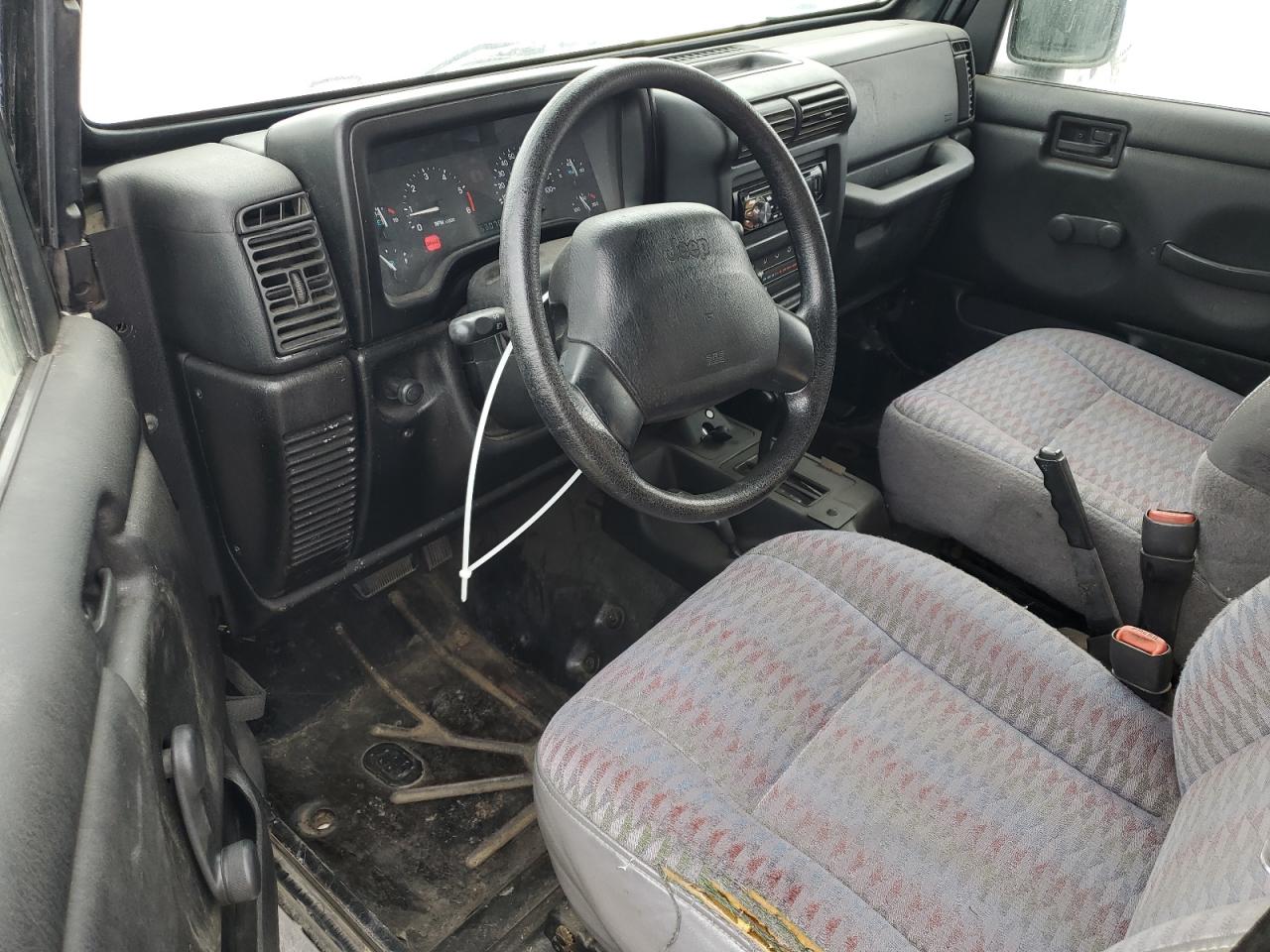 1998 Jeep Wrangler / Tj Sport VIN: 1J4FY19S8WP787240 Lot: 59595905