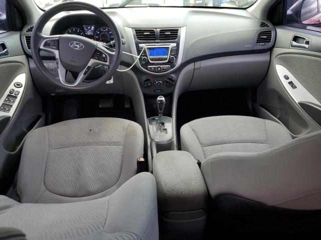  HYUNDAI ACCENT 2014 Czerwony