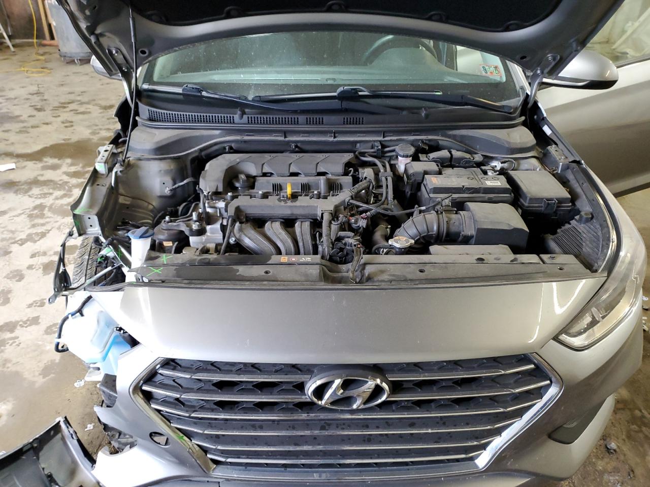 2021 Hyundai Accent Se VIN: 3KPC24A67ME136303 Lot: 61190995