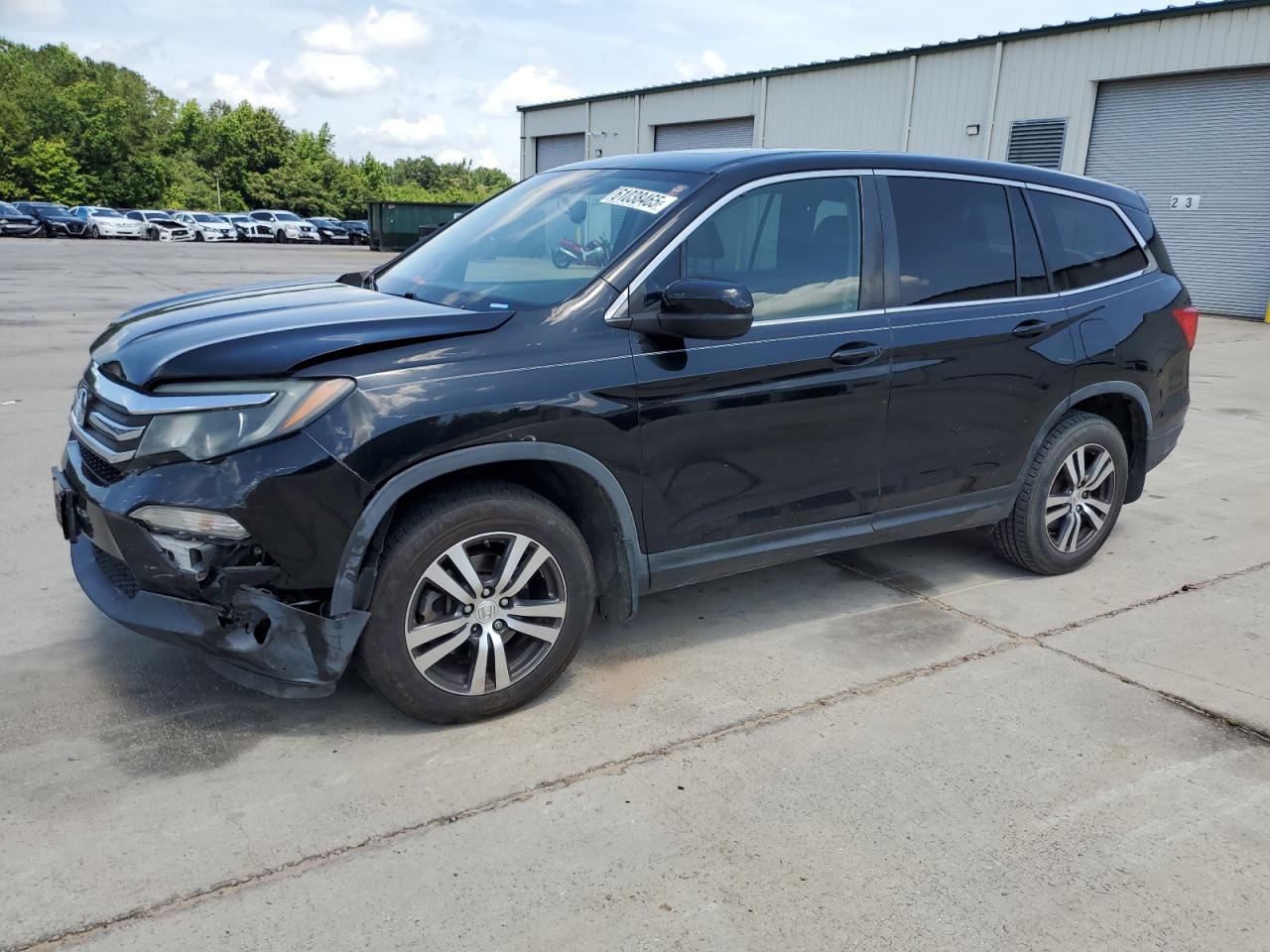 2016 Honda Pilot Exl black suv gas 5FNYF5H53GB037246 photo #1