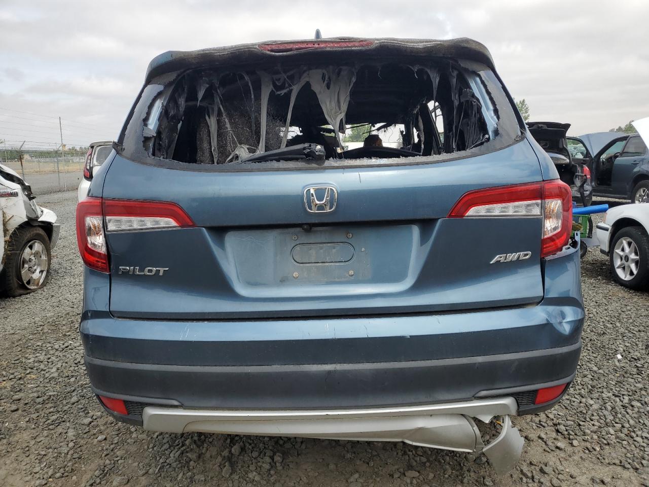 2019 Honda Pilot Ex VIN: 5FNYF6H35KB095694 Lot: 61797265
