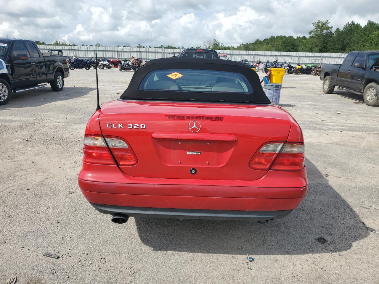 1999 Mercedes-Benz Clk 320 VIN: WDBLK65G9XT005267 Lot: 60534185