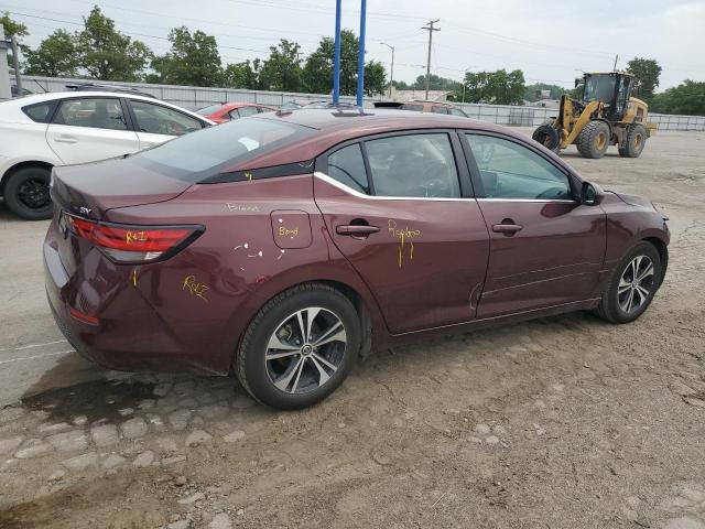  NISSAN SENTRA 2022 Бургунди