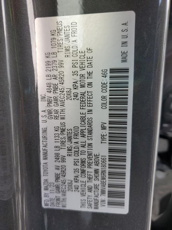 2024 Mazda Cx-50 Premium Plus VIN: 7MMVABEM6RN180661 Lot: 62174735