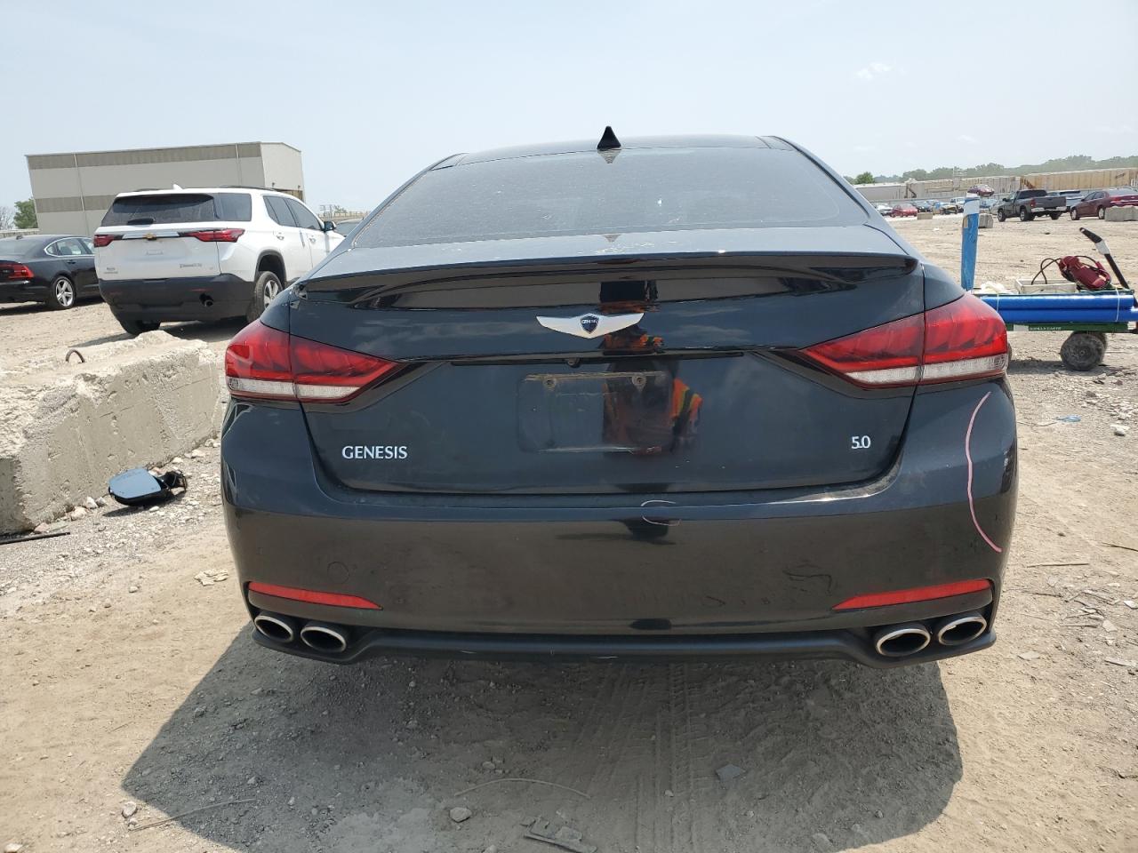 2015 Hyundai Genesis 5.0L VIN: KMHGN4JF3FU054397 Lot: 59112625