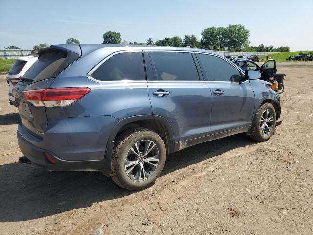  TOYOTA HIGHLANDER 2018 Blue