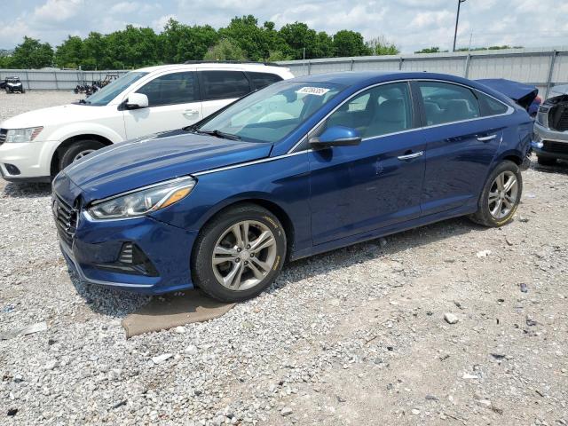  HYUNDAI SONATA 2018 Синий