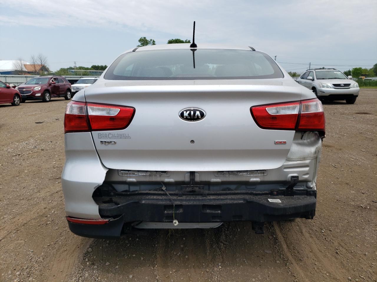 2016 Kia Rio Lx VIN: KNADM4A34G6585112 Lot: 62728645