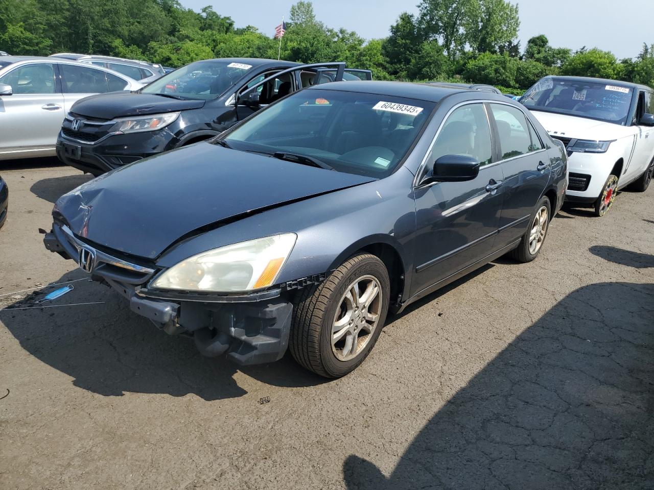 2007 Honda Accord Se en Venta en New Britain, CT - Side