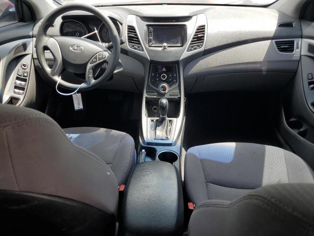 Sedans HYUNDAI ELANTRA 2016 Czerwony
