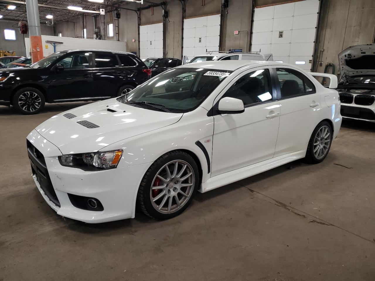 2010 Mitsubishi Lancer Evolution Gsr zu verkaufen in Blaine, MN - Front End
