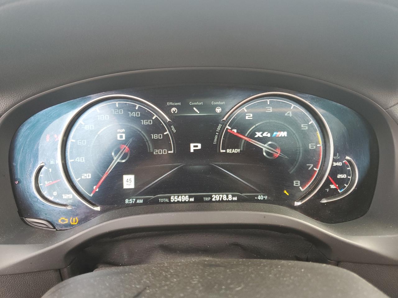 2020 BMW X4 M Competition VIN: 5YMUJ0C08L9B53617 Lot: 61267075