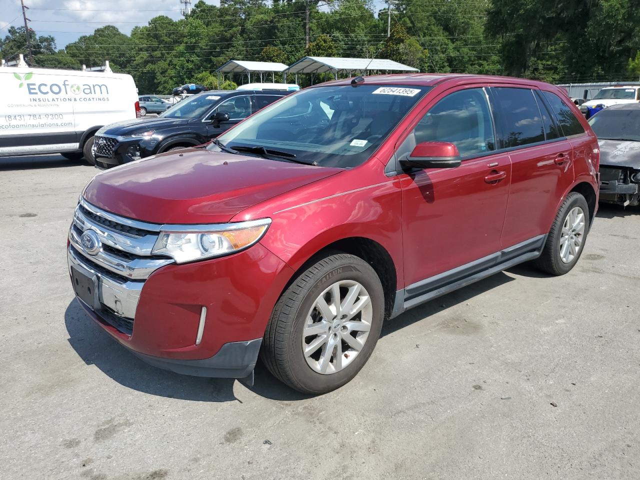FORD EDGE 2013 VIN 2FMDK3J98DBC25132
