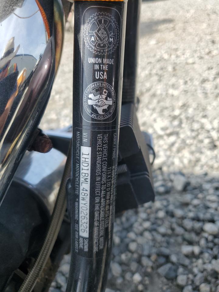 1998 Harley-Davidson Flstf Anniversary VIN: 1HD1BML48WY026326 Lot: 59747965