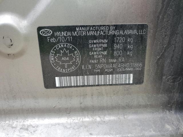 2011 HYUNDAI ELANTRA GLS  