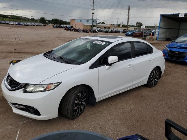 Sedans HONDA CIVIC 2014 White