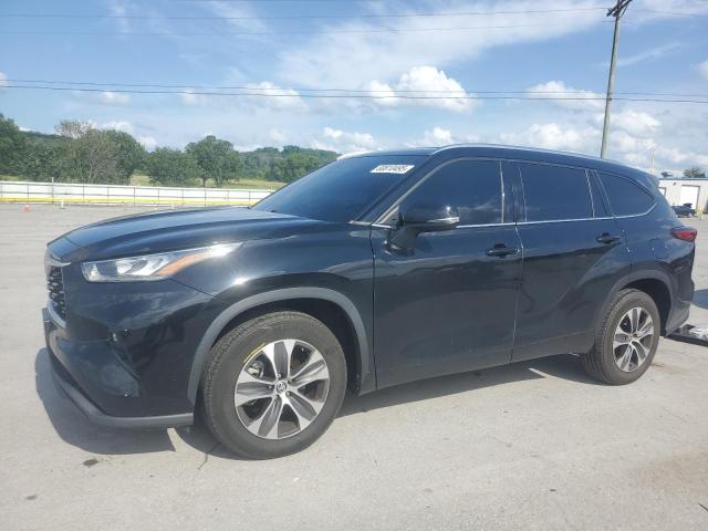  TOYOTA HIGHLANDER 2020 Черный