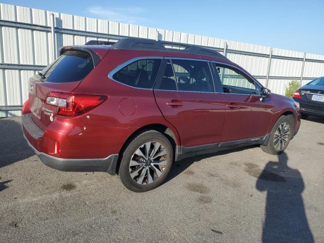  SUBARU OUTBACK 2015 Red
