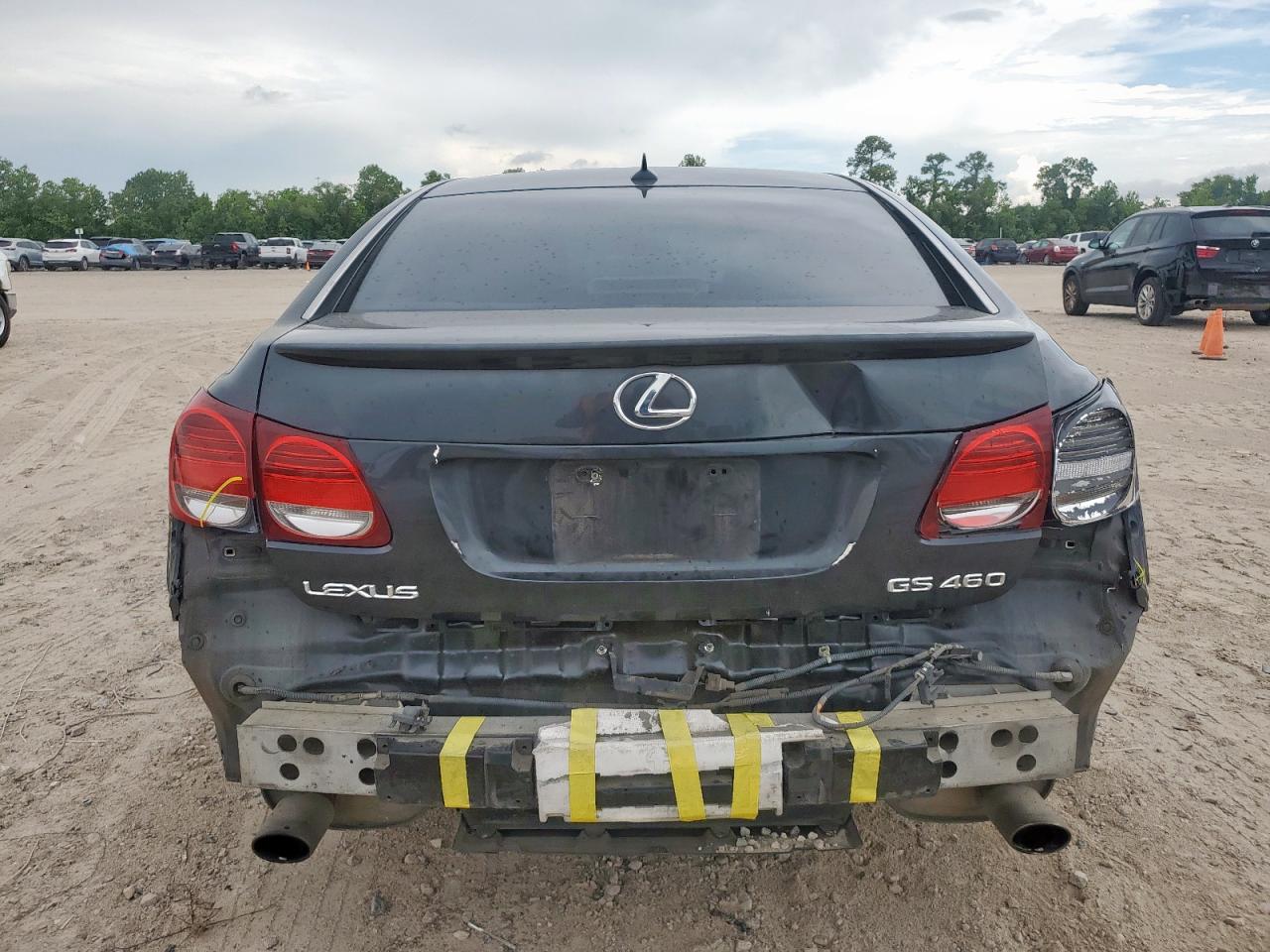 2008 Lexus Gs 460 VIN: JTHBL96S285001029 Lot: 62325505