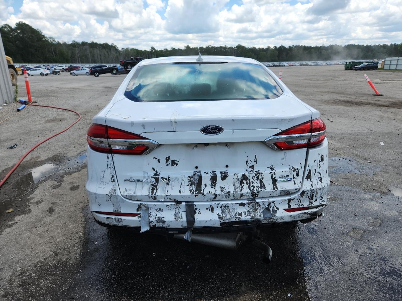2019 Ford Fusion Se VIN: 3FA6P0T98KR265208 Lot: 62503185