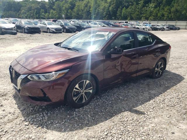  NISSAN SENTRA 2021 Бургунди