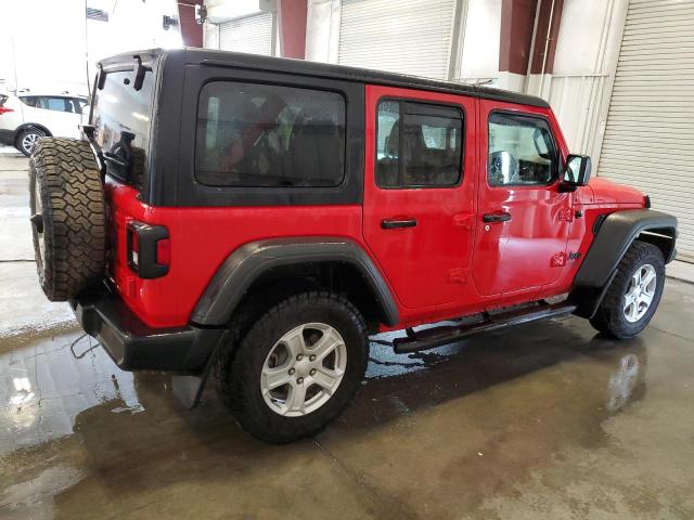  JEEP WRANGLER 2021 Красный