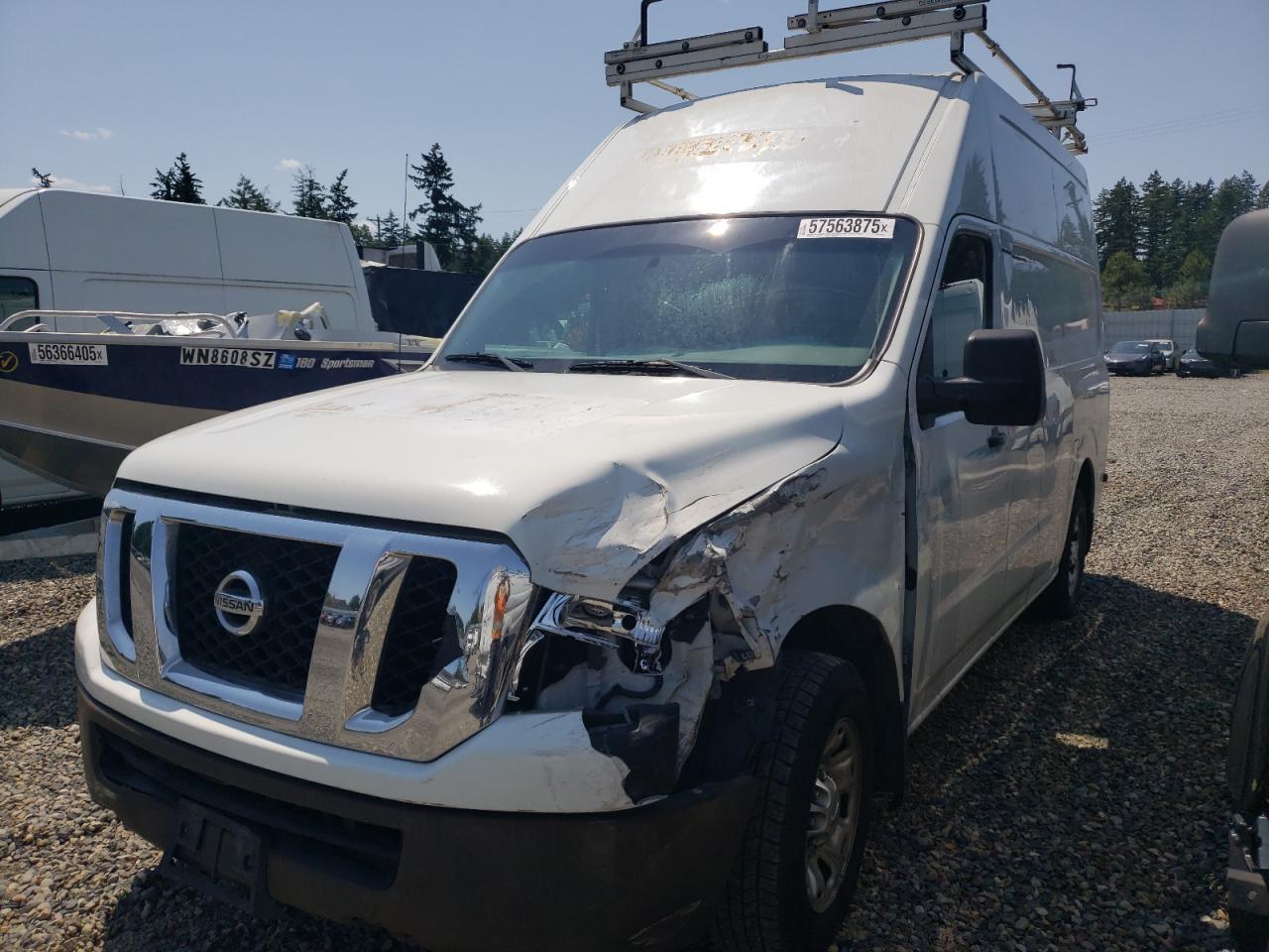 2013 Nissan Nv 2500 na sprzedaż w Graham, WA - Front End