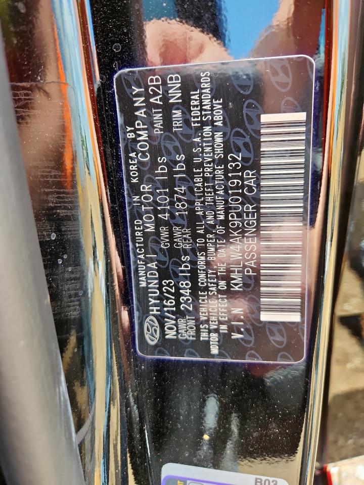 2023 Hyundai Elantra N VIN: KMHLW4AK9PU019132 Lot: 63106865