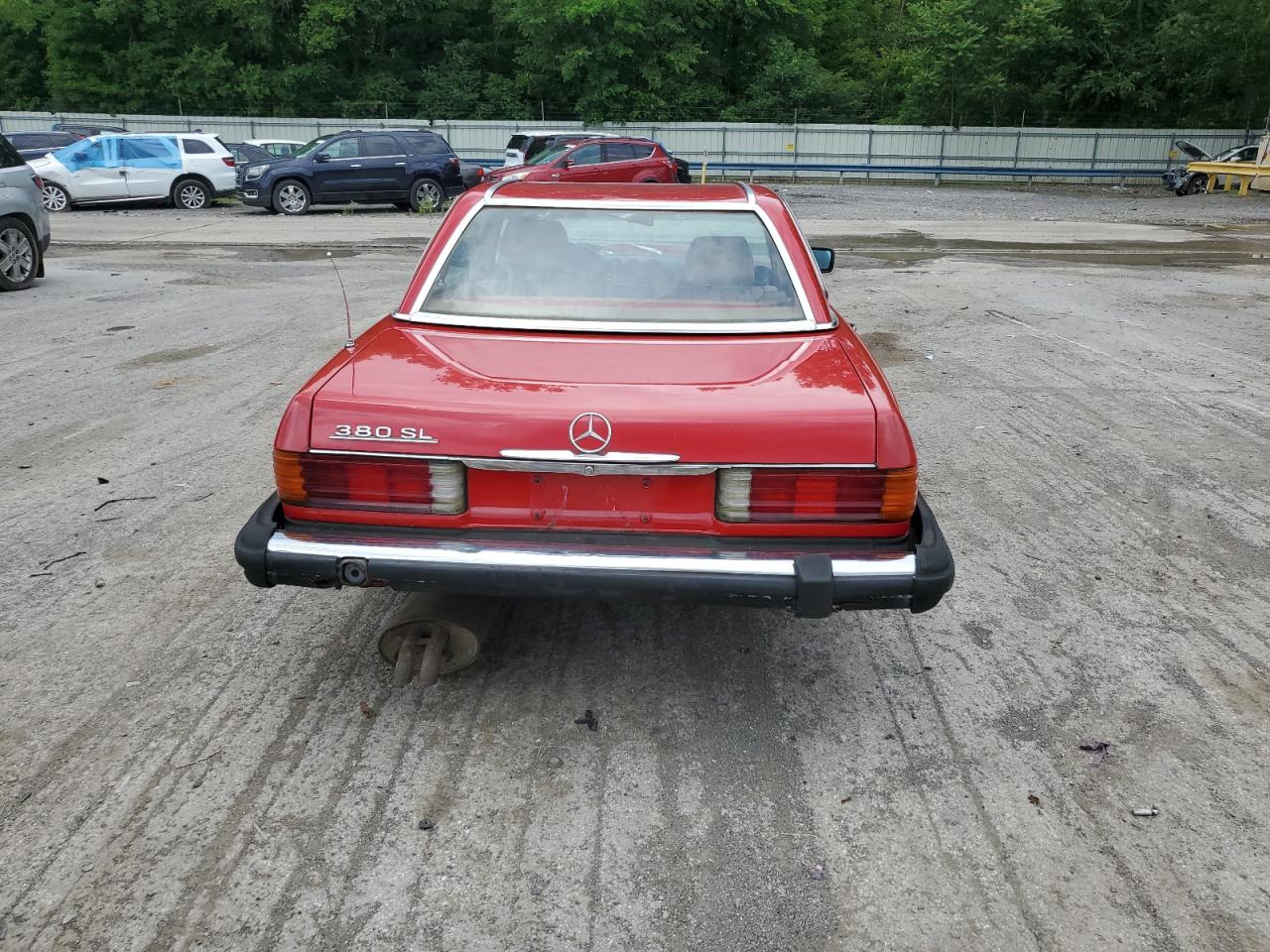 1983 Mercedes-Benz 380 Sl VIN: WDBBA45A7DB021001 Lot: 61952875